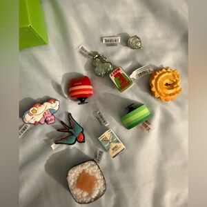 Colorful Crocs Shoe Charms Set (10)